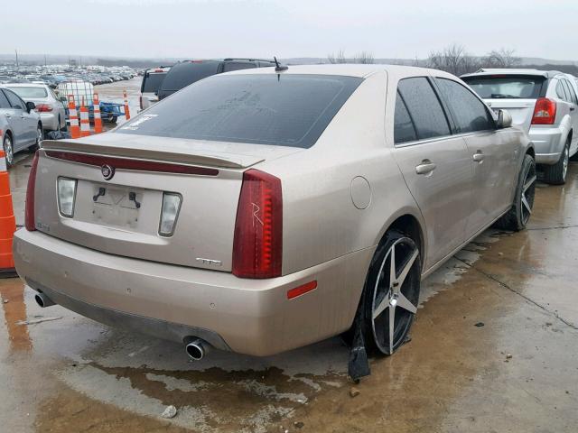 1G6DC67A350187917 - 2005 CADILLAC STS BEIGE photo 4