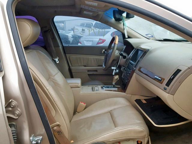 1G6DC67A350187917 - 2005 CADILLAC STS BEIGE photo 5