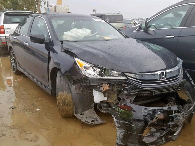 1HGCR2E56HA286544 - 2017 HONDA ACCORD SPO 黑色 照片 1