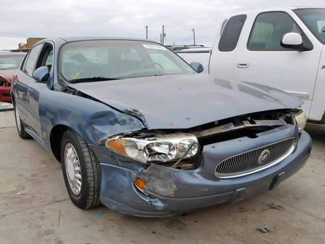 1G4HP54K324214625 - 2002 BUICK LESABRE CU BLUE photo 1