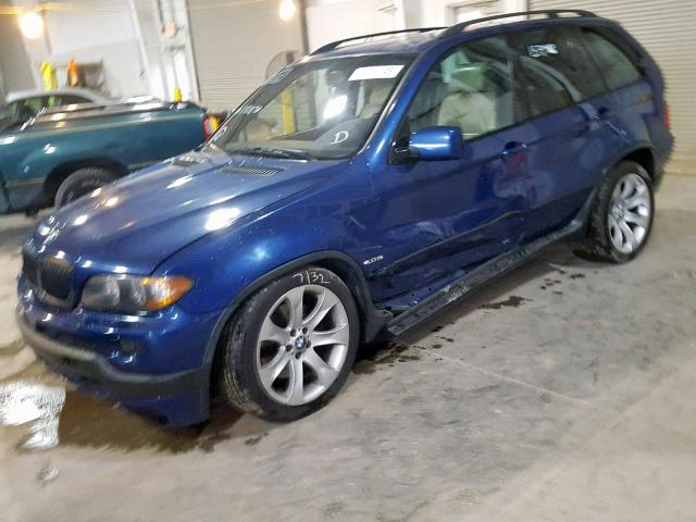 5UXFA93596LE83578 - 2006 BMW X5 4.8IS BLUE photo 2