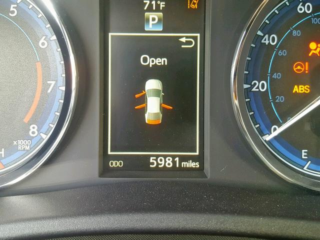 2T1BURHE7JC017239 - 2018 TOYOTA COROLLA L თეთრი ფოტო 8