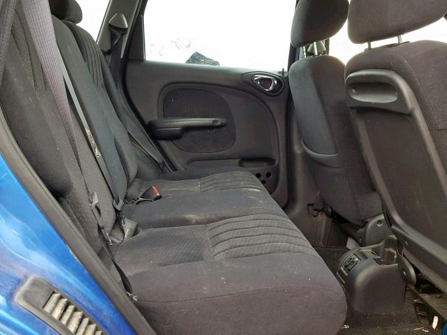 3C4FY48B54T349230 - 2004 CHRYSLER PT CRUISER BLUE photo 6
