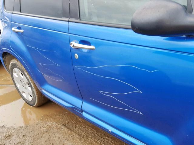 3C4FY48B54T349230 - 2004 CHRYSLER PT CRUISER BLUE photo 9
