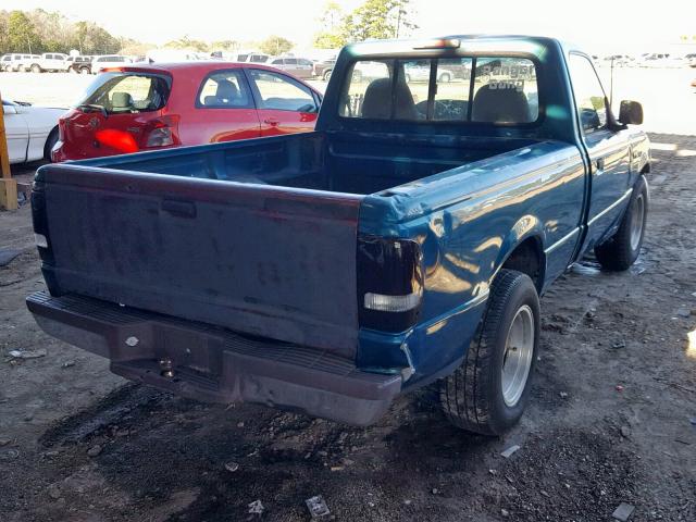 1FTCR10A6TPB23010 - 1996 FORD RANGER GREEN photo 4