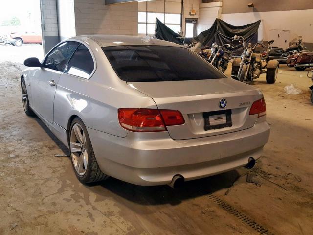 WBAWB73567P032423 - 2007 BMW 335 I SILVER photo 3