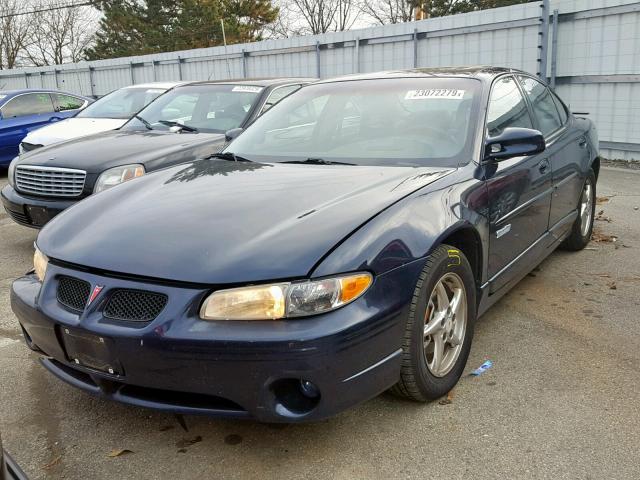 1G2WP52K43F118785 - 2003 PONTIAC GRAND PRIX BLUE photo 2