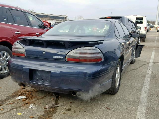 1G2WP52K43F118785 - 2003 PONTIAC GRAND PRIX BLUE photo 4