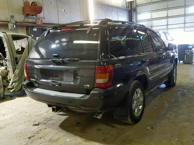 1J8GW68J74C402513 - 2004 JEEP GRAND CHER Қара фото 4