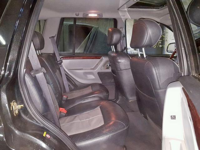 1J8GW68J74C402513 - 2004 JEEP GRAND CHER Қара фото 6