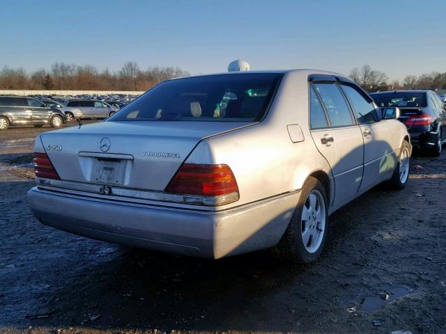 WDBGB34E5RA185958 - 1994 MERCEDES-BENZ S 350D SILVER photo 4