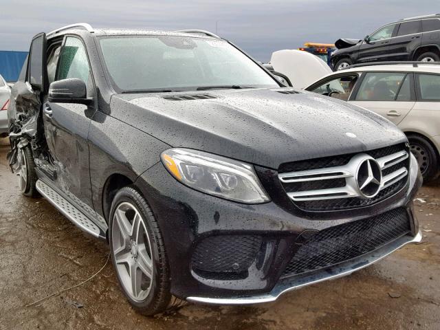 4JGDA5GB6GA687715 - 2016 MERCEDES-BENZ GLE 400 4M BLACK photo 1