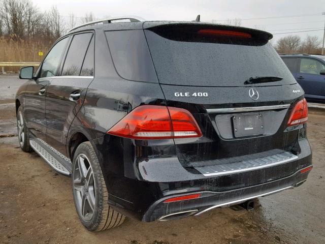 4JGDA5GB6GA687715 - 2016 MERCEDES-BENZ GLE 400 4M BLACK photo 3