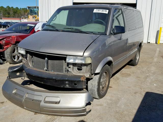 1GNDM19X73B150439 - 2003 CHEVROLET ASTRO GRAY photo 2