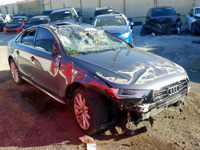 WAUEFAFL2EN034492 - 2014 AUDI A4 PREMIUM GRAY photo 1