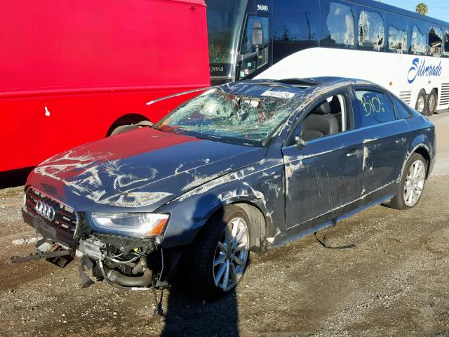 WAUEFAFL2EN034492 - 2014 AUDI A4 PREMIUM GRAY photo 2