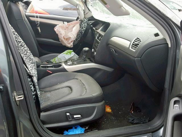 WAUEFAFL2EN034492 - 2014 AUDI A4 PREMIUM GRAY photo 5