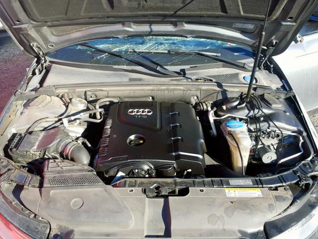 WAUEFAFL2EN034492 - 2014 AUDI A4 PREMIUM GRAY photo 7