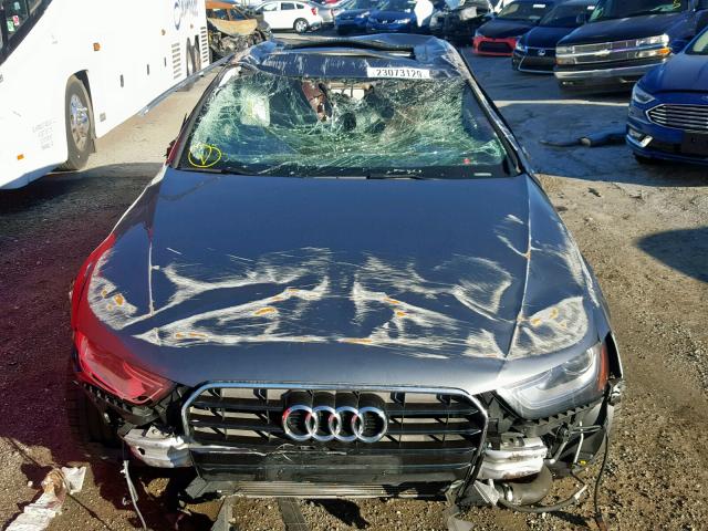 WAUEFAFL2EN034492 - 2014 AUDI A4 PREMIUM GRAY photo 9