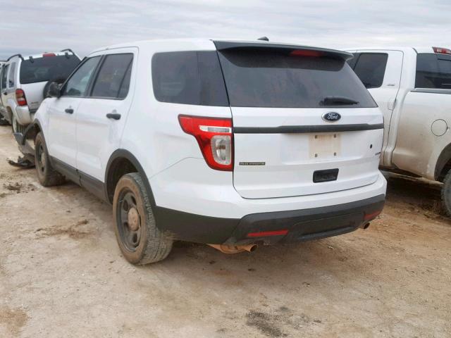 1FM5K8AR0FGB51573 - 2015 FORD EXPLORER P WHITE photo 3