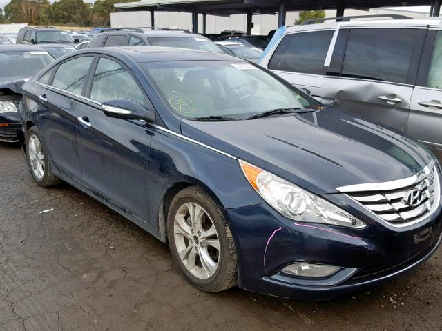 5NPEC4ACXBH010814 - 2011 HYUNDAI SONATA SE ლურჯი ფოტო 1