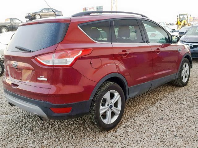 1FMCU0GX1FUC79413 - 2015 FORD ESCAPE SE RED photo 4