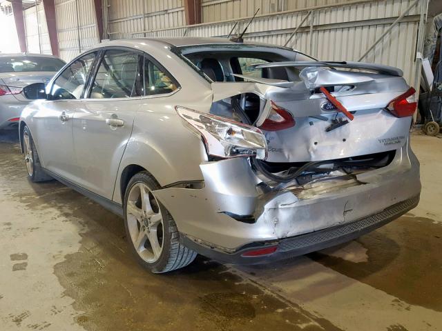 1FADP3J28DL317629 - 2013 FORD FOCUS TITA SILVER photo 3