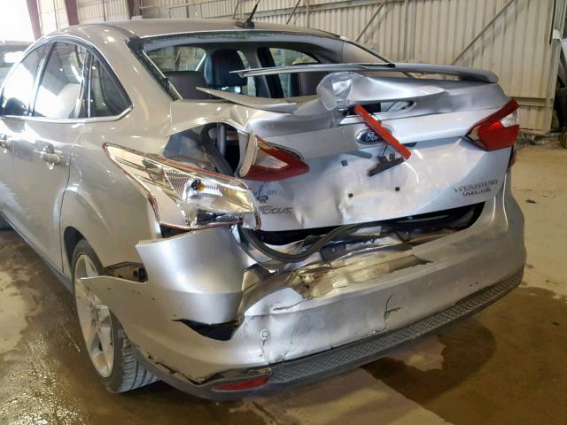 1FADP3J28DL317629 - 2013 FORD FOCUS TITA SILVER photo 9