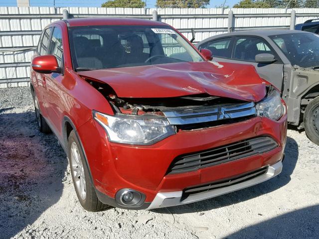 JA4AD3A31FZ011090 - 2015 MITSUBISHI OUTLANDER RED photo 1