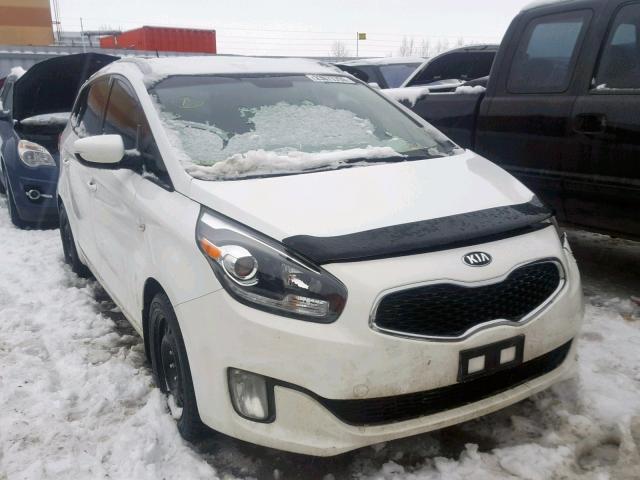 KNAHT8A38F7083661 - 2015 KIA RONDO WHITE photo 1