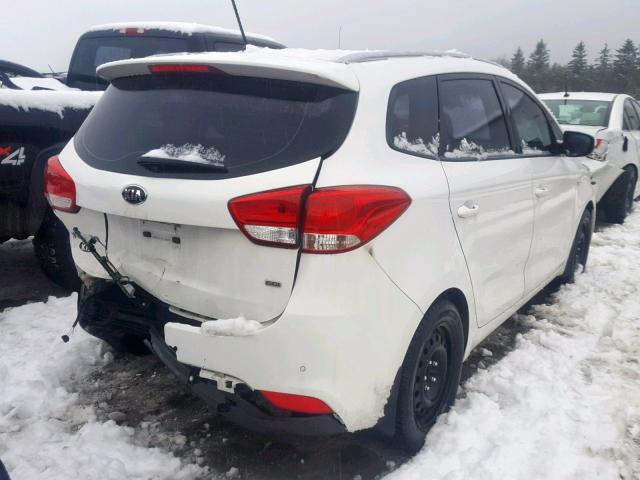 KNAHT8A38F7083661 - 2015 KIA RONDO WHITE photo 4