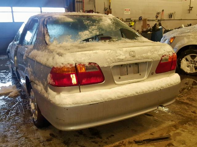 2HGEJ6613YH570458 - 2000 HONDA CIVIC BASE SILVER photo 3