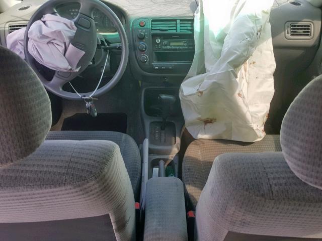 2HGEJ661XYH572854 - 2000 HONDA CIVIC BASE GREEN photo 9