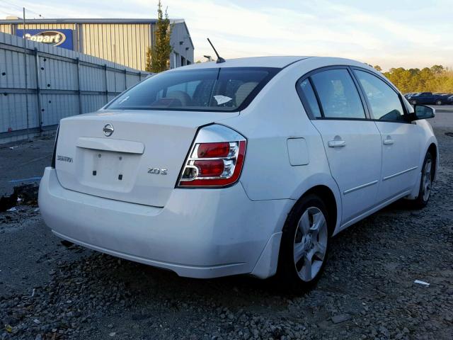 3N1AB61E37L711249 - 2007 NISSAN SENTRA 2.0 WHITE photo 4