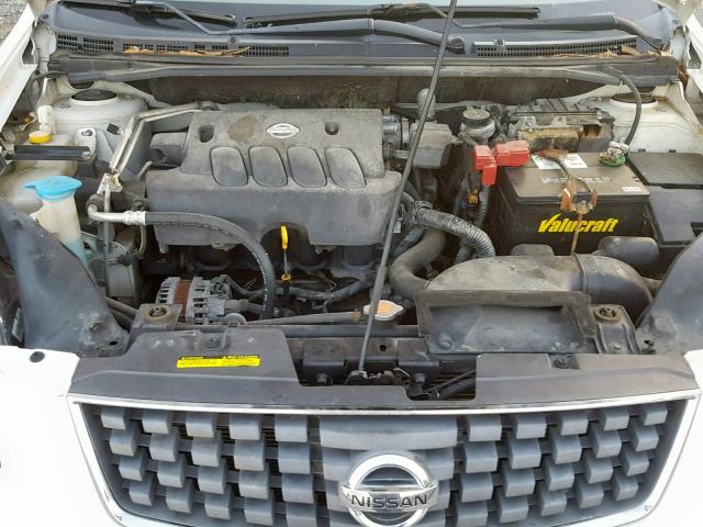 3N1AB61E37L711249 - 2007 NISSAN SENTRA 2.0 WHITE photo 7