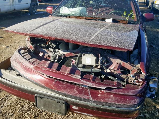 2FALP74W3PX121946 - 1993 FORD CROWN VICT MAROON photo 9