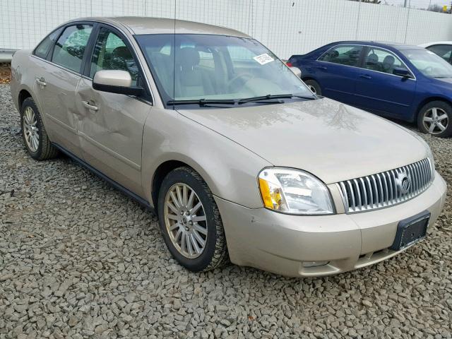 1MEFM42185G625500 - 2005 MERCURY MONTEGO PR 金色 照片 1