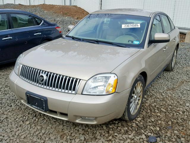 1MEFM42185G625500 - 2005 MERCURY MONTEGO PR 金色 照片 2
