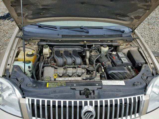 1MEFM42185G625500 - 2005 MERCURY MONTEGO PR 金色 照片 7