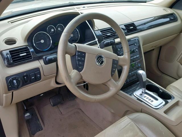 1MEFM42185G625500 - 2005 MERCURY MONTEGO PR 金色 照片 9