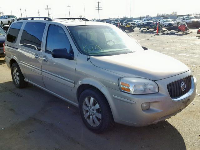 5GADV23127D115982 - 2007 BUICK TERRAZA CX TAN photo 1