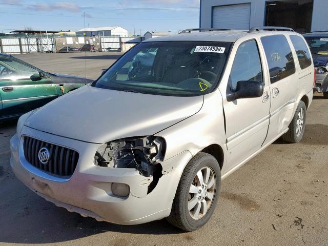 5GADV23127D115982 - 2007 BUICK TERRAZA CX TAN photo 2