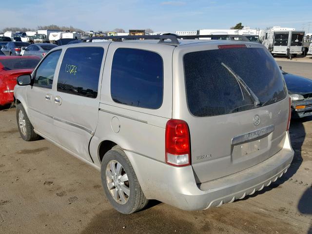 5GADV23127D115982 - 2007 BUICK TERRAZA CX TAN photo 3