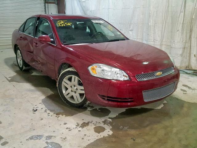 2G1WB5E33E1155781 - 2014 CHEVROLET IMPALA LIM RED photo 1