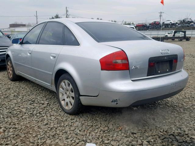 WAUBH24B1YN001033 - 2000 AUDI A6 2.8 SILVER photo 3