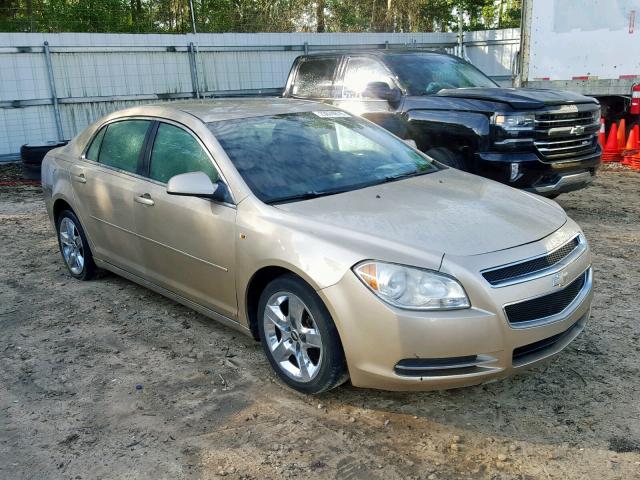 1G1ZH57BX8F276031 - 2008 CHEVROLET MALIBU 1LT BROWN photo 1