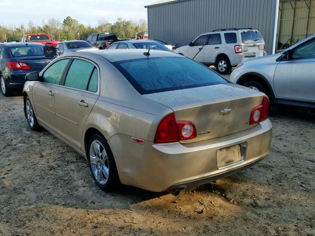 1G1ZH57BX8F276031 - 2008 CHEVROLET MALIBU 1LT BROWN photo 3