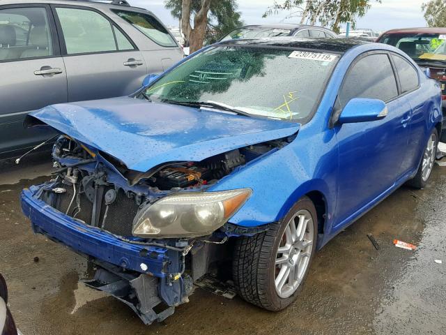 JTKDE167260133714 - 2006 TOYOTA SCION TC ლურჯი ფოტო 2