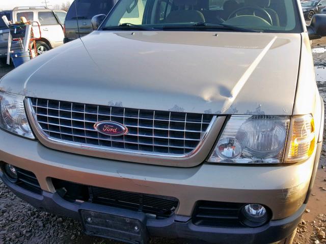 1FMZU73W23ZB45427 - 2003 FORD EXPLORER X TAN photo 9