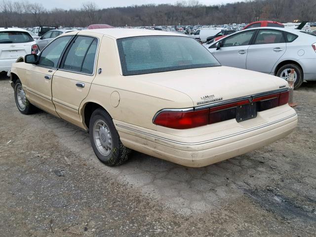 2MELM75W1TX608296 - 1996 MERCURY GRAND MARQ TAN photo 3